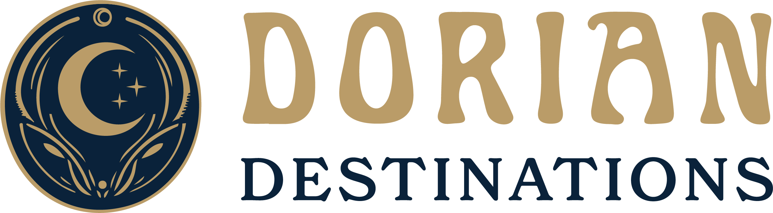 Dorian Destinations luxury travel agency logo
