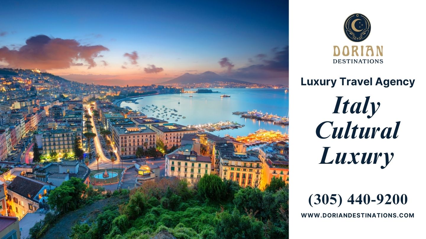 Italy Cultural Luxury by Dorian Destinations Showing City at Night
