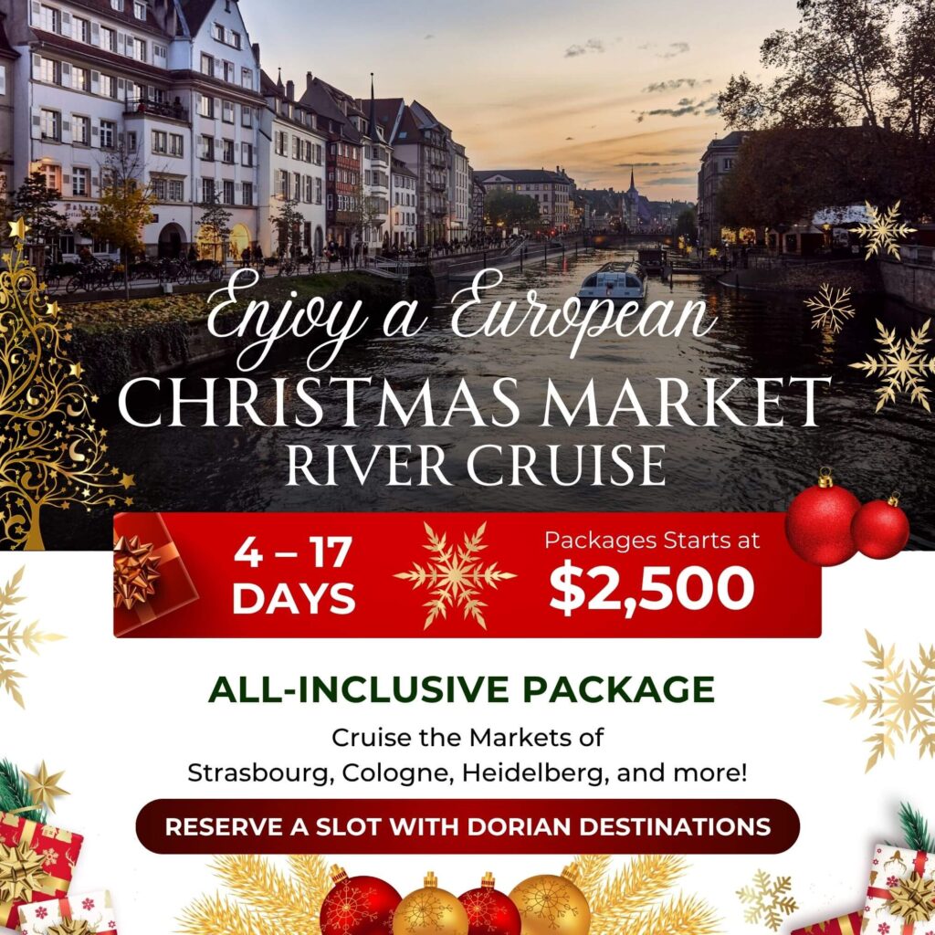 Christmas Market River Cruise: Unwrap Europe's Enchanting Christmas Magic 1 Christmas River Cruise