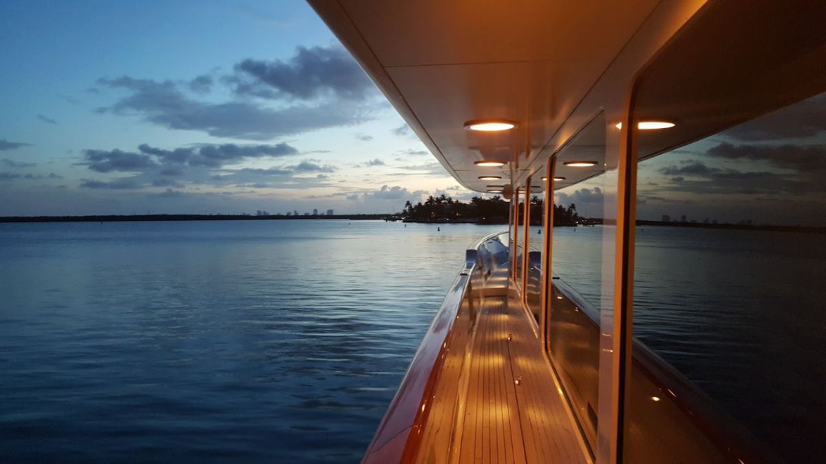 View from a river cruise deck at sunset, highlighting a serene moment from a successful river cruise.
