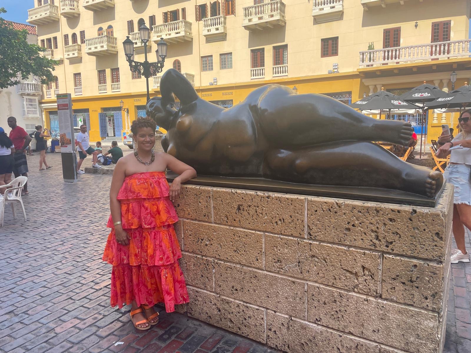 Julie Augusto in Cartagena, Colombia