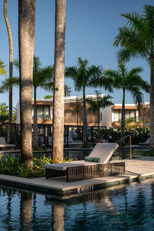 Poolside at Donoma Las Terrenas near the Splash Bar