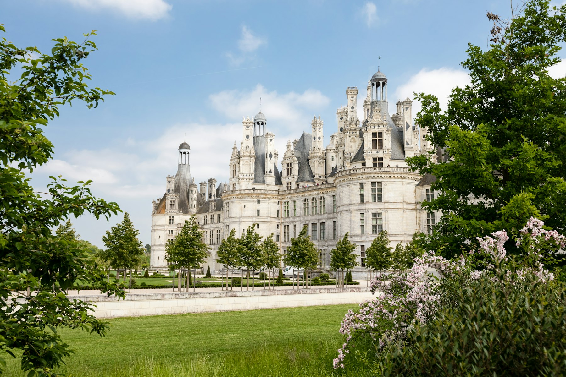 The Chateau de Chambord in the Loire Valley, the largest inscribed river landscape in Europe and one no European river cruise ship can reach.